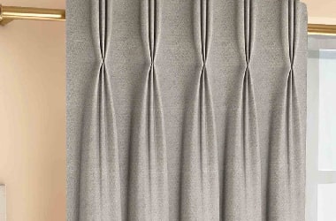 Pencil Pleat Curtain Cleaning