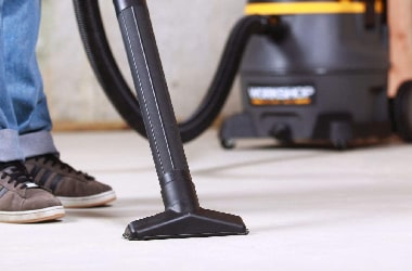 High power vacuuming