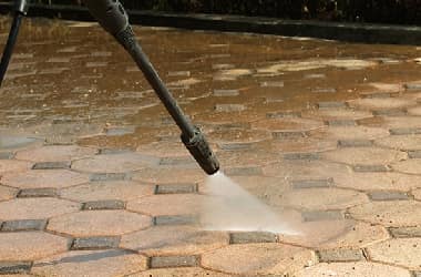 High-Pressure Tile Cleaning