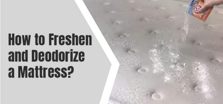 How do freshen and deodorise a mattress?