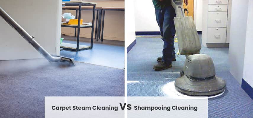 Carpet Steam Cleaning Vs Shampooing