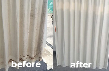 Curtain Cleaning Before And After 2