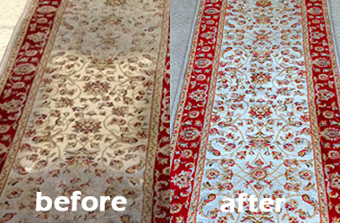 Wool Rug Cleaning Before And After