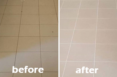 Tiles And Grout Before And After 3